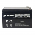 Высокомощный аккумулятор с увеличенным сроком службы ZUBR HR12-51W 12V12Ah