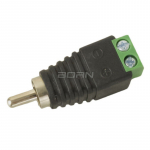 Разъём RCA с клеммной колодкой под винт ACCORDTEC ATEC-RCA01