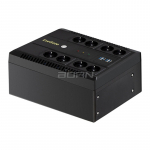 ИБП ExeGate NEO Smart LHB-650.LCD.AVR.8SH.CH.RJ.USB 650VA/360W EX295013RUS