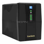 ИБП ExeGate Power Back BNB-650.LED.AVR.2SH 650VA/360W EP276528RUS