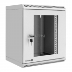 Телекоммуникационный 10" настенный шкаф 9U ExeGate EC-WM-9U.280.G.GREY EX298625RUS