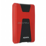 Внешний диск HDD 1TB ADATA AHD650-1TU31-CRD HD650 Red Silicone USB 3.2