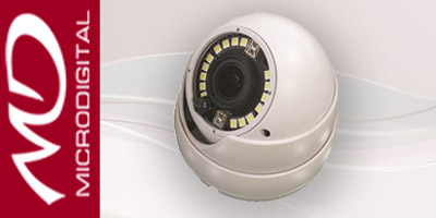 Купольные AHD-камеры с ИК и LED-подсветкой